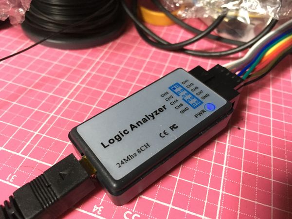 Amazonの格安ロジックアナライザを購入してみたお話